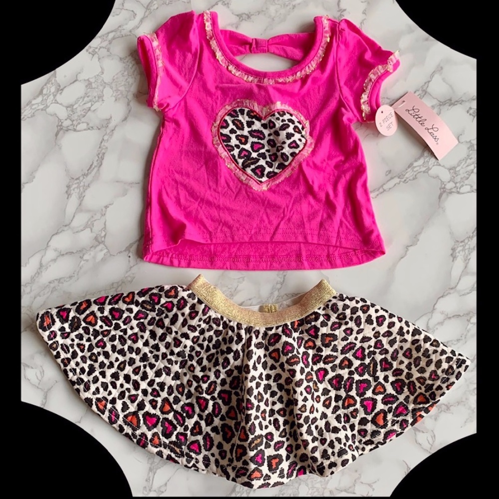 LITTLE LASS 2 Piece Set SIZE 2T (NEW)